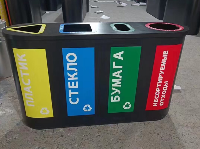 成都新都区道路垃圾桶厂家