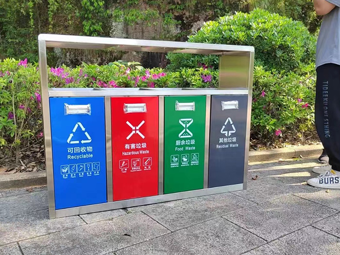 成都新都区小区垃圾桶厂家