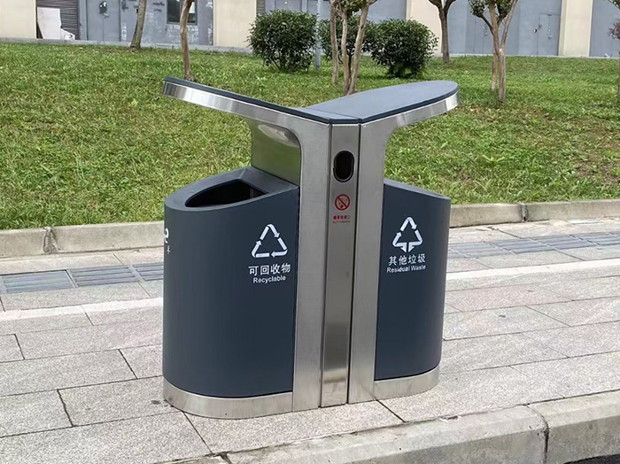 成都新都区不锈钢垃圾桶厂家