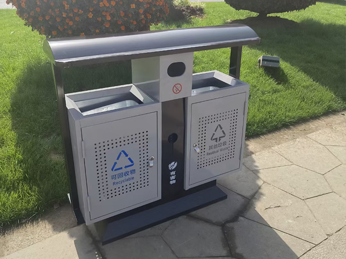 成都新都区不锈钢垃圾桶定做