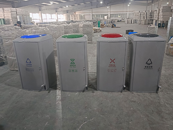 成都温江区不锈钢垃圾桶厂家