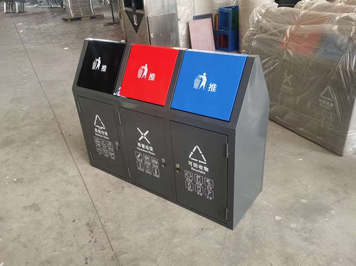 成都室外钢制垃圾桶