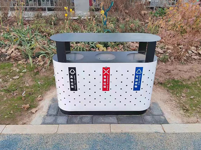 成都社区不锈钢垃圾桶