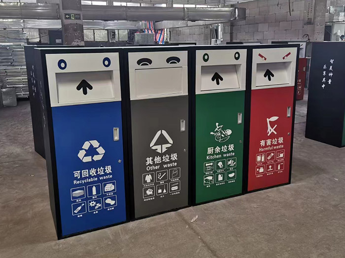 交付即获肯定！成都都江堰市环卫果皮箱工厂直销，景区环卫更规范