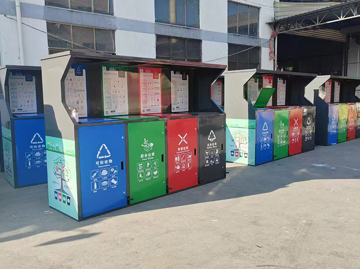 成都简阳市不锈钢垃圾桶源头厂家