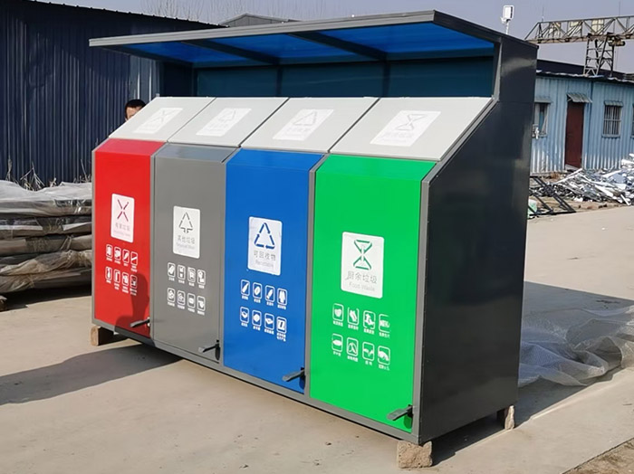 不锈钢质感出众，宜宾不锈钢垃圾桶源头厂家直供，市政道路更靓丽