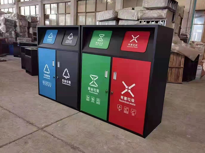 成都高新区定制分类果皮箱